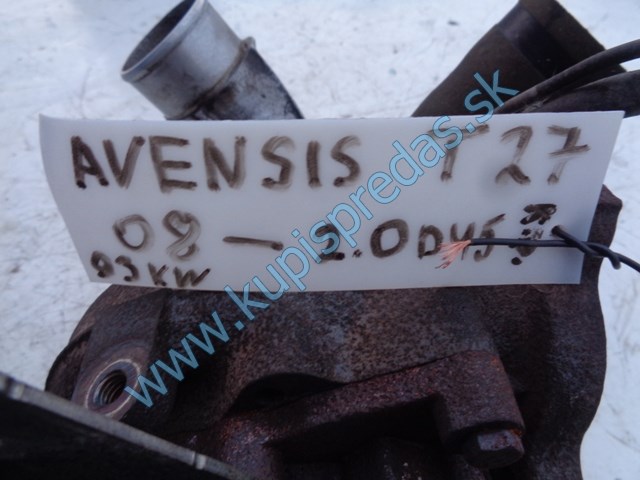 turbo na toyotu avensis T27, 2,0d4d, 17201-0R070